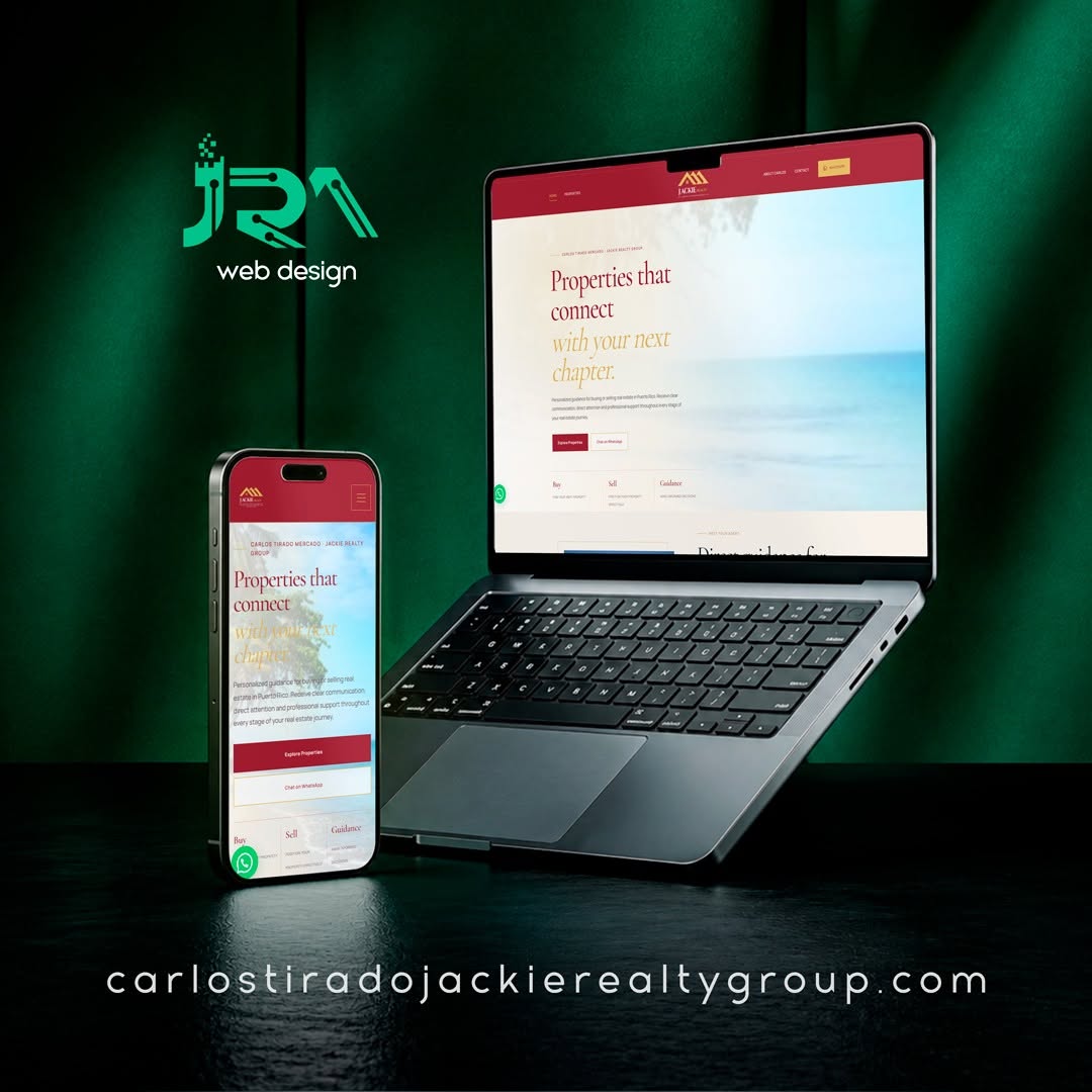 Sitio web Carlos Tirado Jackie Realty Group