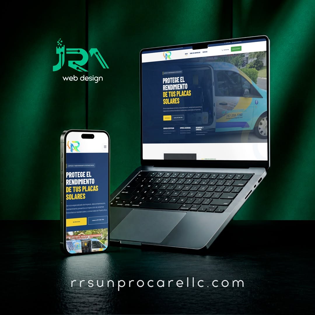 Sitio web RR Sun Pro Care