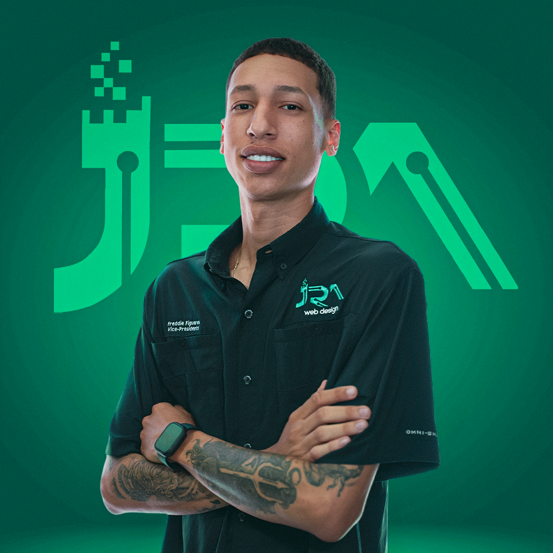 Freddie Figueroa, vicepresidente de JRA Web Design